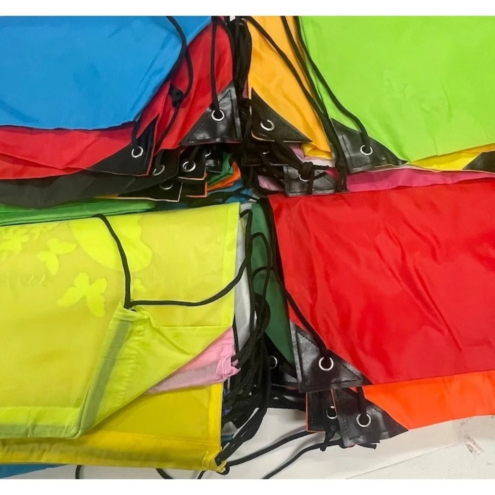 Homeschool Project for Sale 39 Draw String Backs Packs with Iron Ons